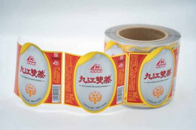透明 防水 瓶用 セルフ アレッシブ エコフレンドリー ワイン ラベル 1