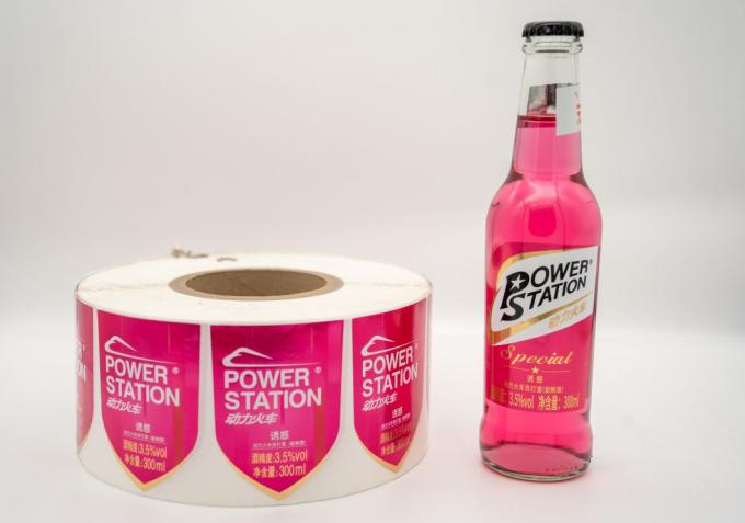 ワインボトルのための防水自己粘着ラベル デザインをカスタマイズできる 7