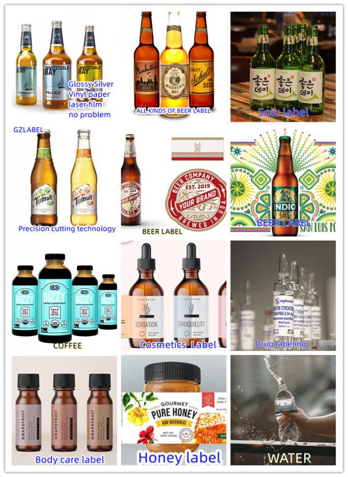 16. 簡単に適用するためにローカル・グリーフ除去のカスタムビールボトルラベル 0