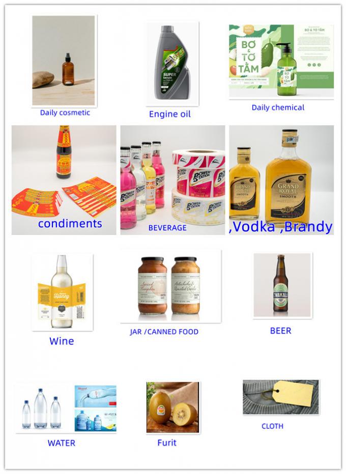 調味料 ボトル の ラベル の 高効率 の 印刷 技術 0