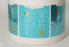 ラベルのシルクスクリーン効果