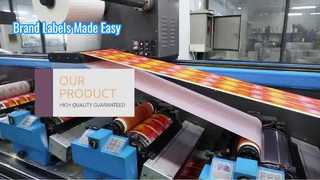 デザインからラベルまで、あなたのブランドに合わせたカスタムラベルソリューション