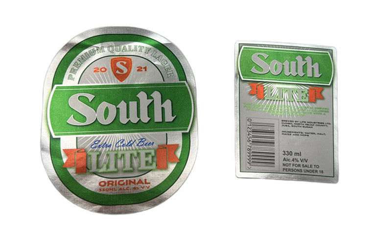 オーダーメイド ビールボトルラベル 飲料ボトルに貼るラベル ワインとジュースボトルに貼るラベルのステッカー 直売