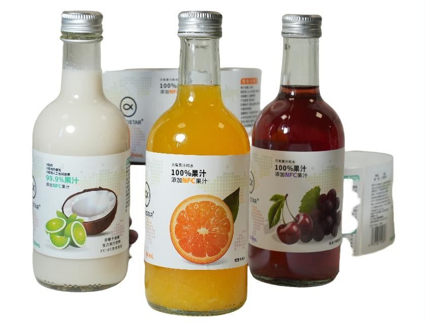 飲料ボトルラベルのための優れた生産能力を持つカスタムパッケージの丸いステッカーラベル
