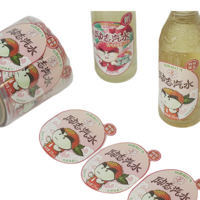 ウォーターボトル粘着ラベル