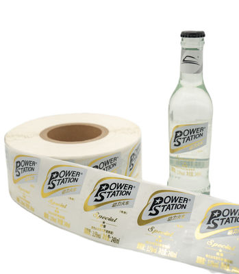 ワイン アルコール飲料 ボトルのラベル セルフア adessive ラベル 水瓶 スティッカー 印刷 スティッカー