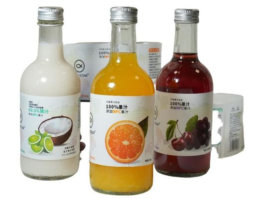 食品と飲料のラベル ロールのラベル 独自のアプリケーション